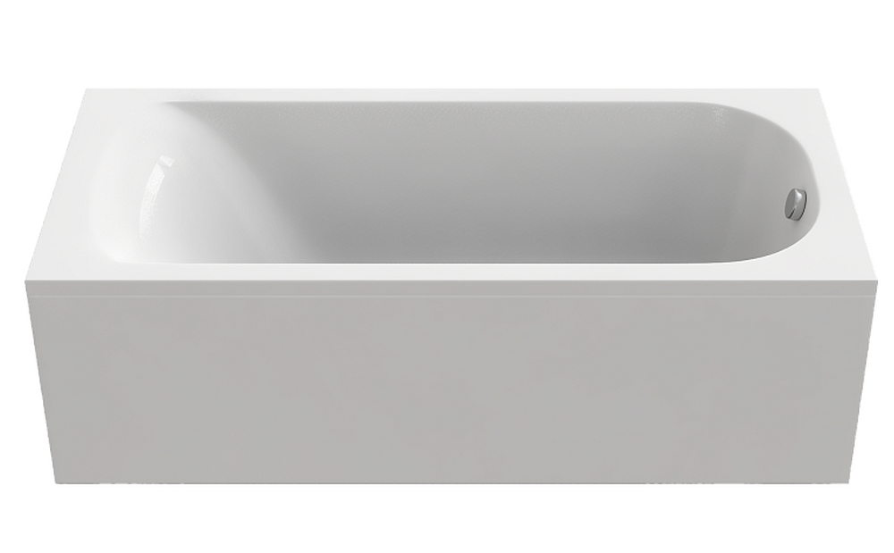 Ванна акрил BAS "НИРВАНА-PRO" 170х70 BAS PROfessional 100% литьевой акрил в компл. с каркасом (без фолдона) БЕЗ АВТОСЛИВА