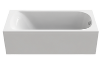 Ванна акрил BAS "НИРВАНА-PRO" 170х70 BAS PROfessional 100% литьевой акрил в компл. с каркасом (без фолдона) БЕЗ АВТОСЛИВА