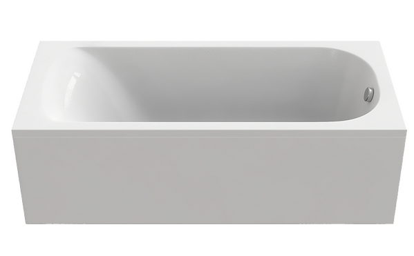 Ванна акрил BAS "НИРВАНА-PRO" 170х70 BAS PROfessional 100% литьевой акрил в компл. с каркасом (без фолдона) БЕЗ АВТОСЛИВА