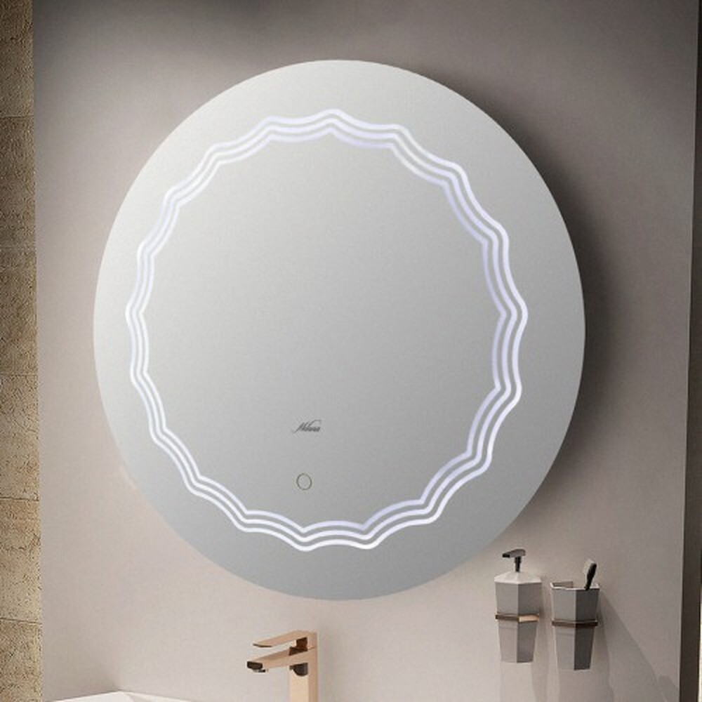 Зеркало MLN 600х600 LED 085 ( LED подсветка)