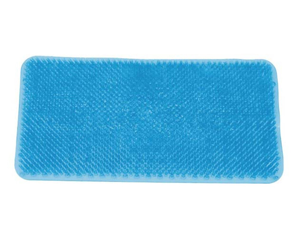 Коврик на присосках "ТРАВКА" 65*34см голубой BR-6534