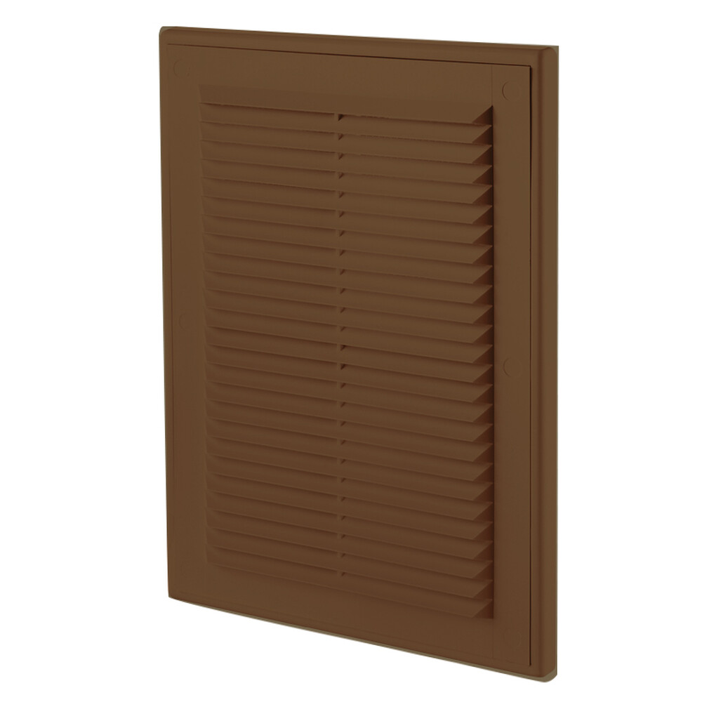 Решетка ZERNBERG Seria2 2417 Brown МВ 125 1с (с сеткой) КОРИЧНЕВАЯ 