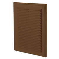 Решетка ZERNBERG Seria2 2417 Brown МВ 125 1с (с сеткой) КОРИЧНЕВАЯ 