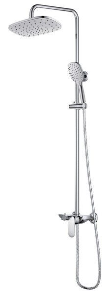 DA1023701B14 Душевая система 35к D&K лейка "Тропический душ" ХРОМ