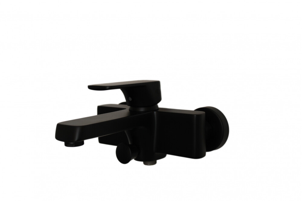 DA1433225 Смесительд/ванны 38,5к D&K  однорычажный черный матовый