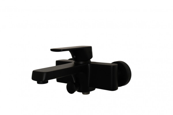 DA1433225 Смесительд/ванны 38,5к D&K  однорычажный черный матовый