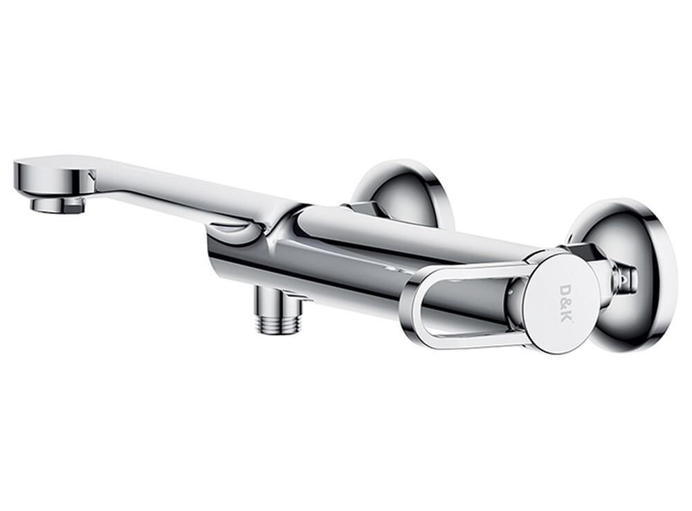 DA1063241 Смеситель д/ванны однорычажный, короткий излив