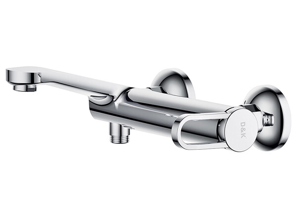 DA1063241 Смеситель д/ванны однорычажный, короткий излив