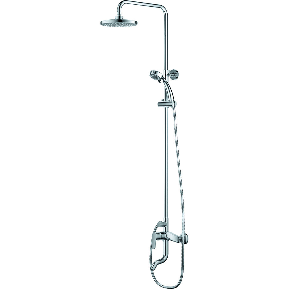 DA1393701B07 Душевая система 35к D&K лейка "Тропический душ" ХРОМ