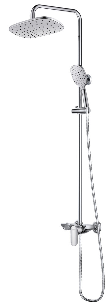 DA1033701B14 Душевая система 38,5к  D&K лейка "Тропический душ" ХРОМ