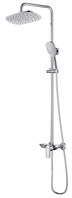 DA1033701B14 Душевая система 38,5к  D&K лейка "Тропический душ" ХРОМ