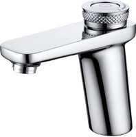 DA1482101 Смеситель для раковины 35 кнопочный картридж D&K.литой, хром