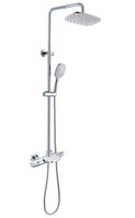 DA2143741B14 Душевая система термостатическая D&K ХРОМ