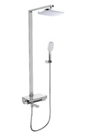 DA2183716G15  Душевая система термостатическая D&K ХРОМ