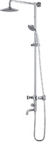 DA1384701E09 Душевая система м/к D&K лейка "Тропический душ" ХРОМ