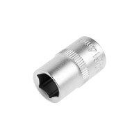 Головка торцевая шестигранная ТУНДРА, под квадрат 1/2", 14 мм, CrV 1123552