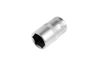 Головка торцевая шестигранная ТУНДРА, под квадрат 1/2", 16 мм, CrV 1123554
