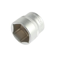 Головка торцевая шестигранная ТУНДРА, под квадрат 1/2", 32 мм, CrV 1123565