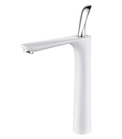 DA1032056 Смеситель для раковины, с высоким изливом,белый