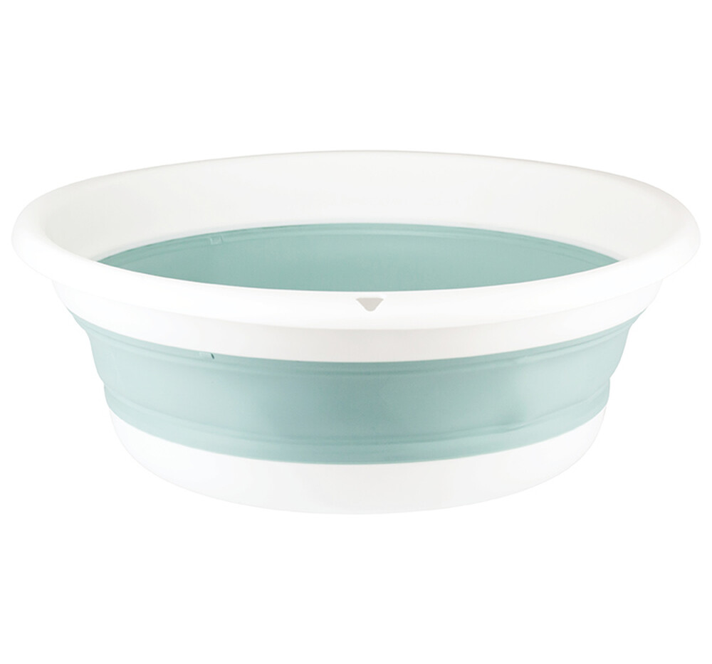 Таз складной ФЛЕКС 10л Морская волна (М-Пластика) (2502)