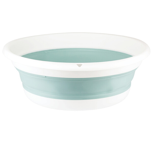 Таз складной ФЛЕКС 10л Морская волна (М-Пластика) (2502)