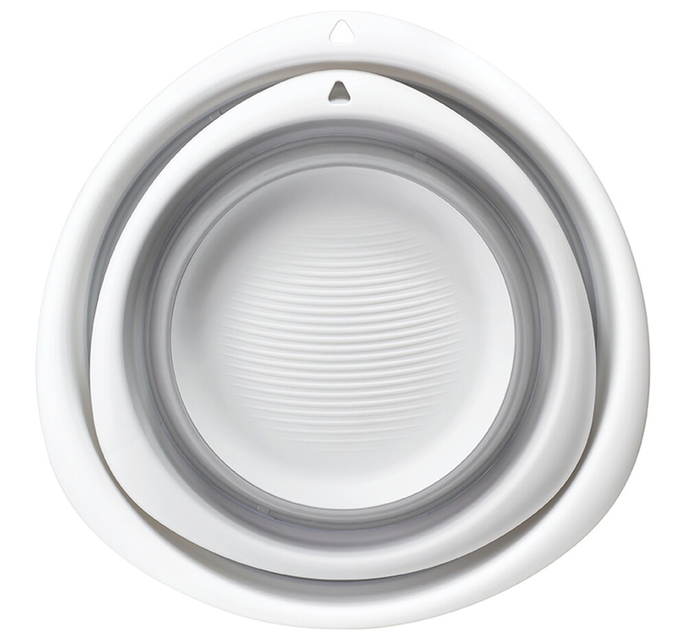 Таз складной ФЛЕКС 10л СМОКИ (М-Пластика) (2502)