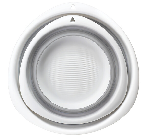 Таз складной ФЛЕКС 10л СМОКИ (М-Пластика) (2502)