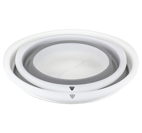 Таз складной ФЛЕКС 10л СМОКИ (М-Пластика) (2502)