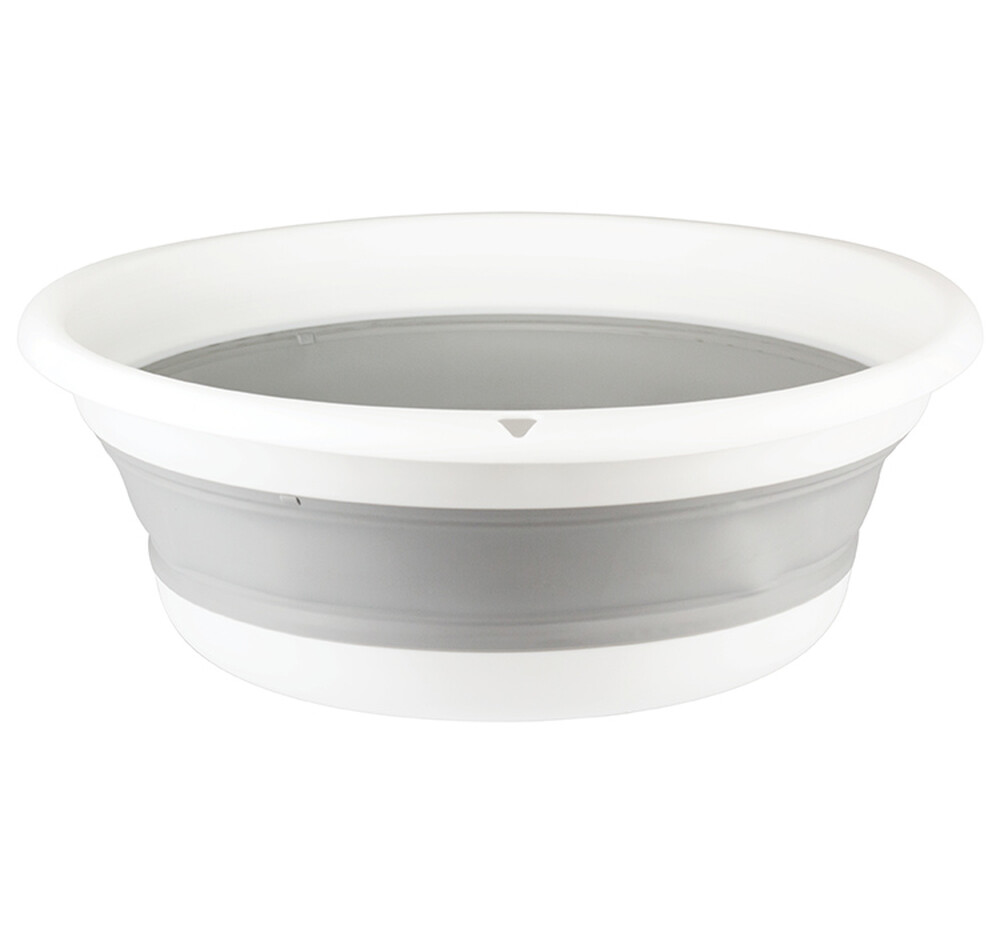 Таз складной ФЛЕКС 10л СМОКИ (М-Пластика) (2502)