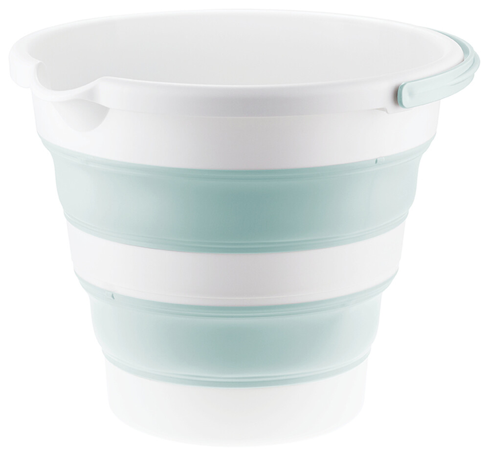 Ведро складное ФЛЕКС 10л Морская волна (М-Пластика) (М 2413) 