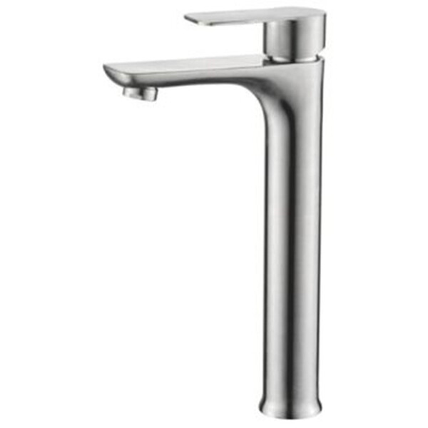 71118 Смеситель Тюльпан LEDEME высокий, на гайке НЕРЖАВЕЙКА