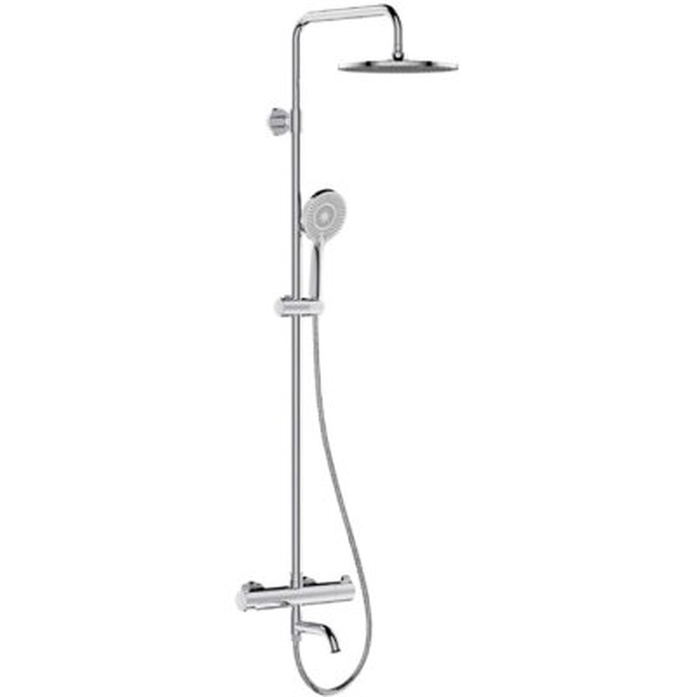24006 Душевая система Frap с термосмесителем (хром)