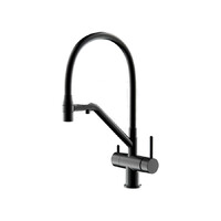 G4398-86 Смеситель Кухня GAPPO.с подключением фильтра питьевой воды (черный)