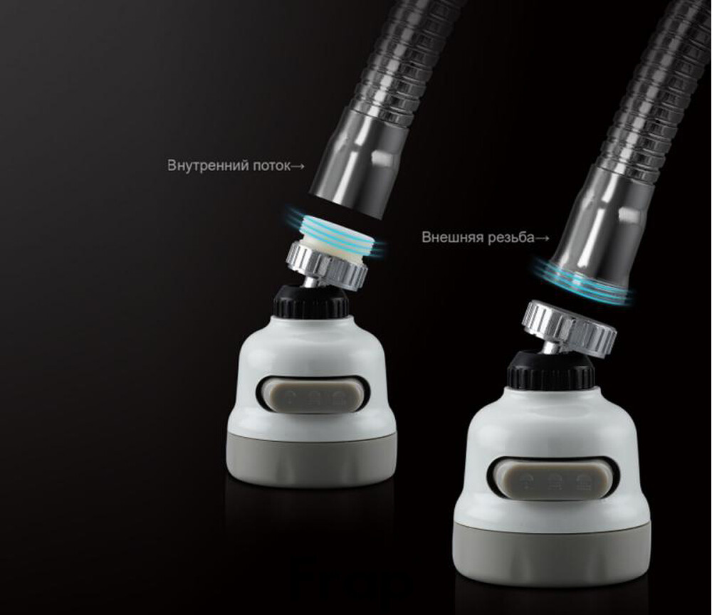 Аэратор F33-1 (FRAP) поворотный с усиленным напором воды