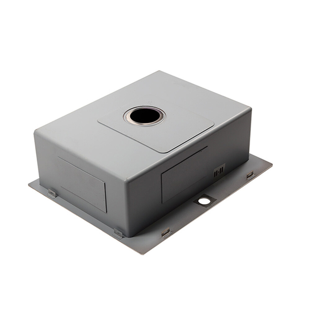 Мойка нерж врезная 600х500х200 т 3,0 САТИН R6050H (+ сифон) AISI 304 MLN БЕЗ КОЛЛАНДЕРА