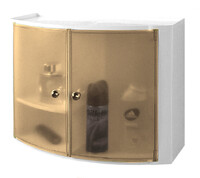 Полка-шкафчик Прима Нова настенная №11 (размер 43 х 17 х 31,5)  бежевый