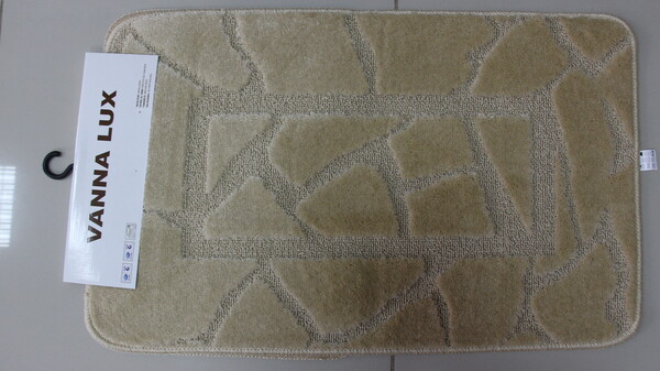 Коврик д/ванны 1 предм. Vanna Lux 60х100 бежевый Турция