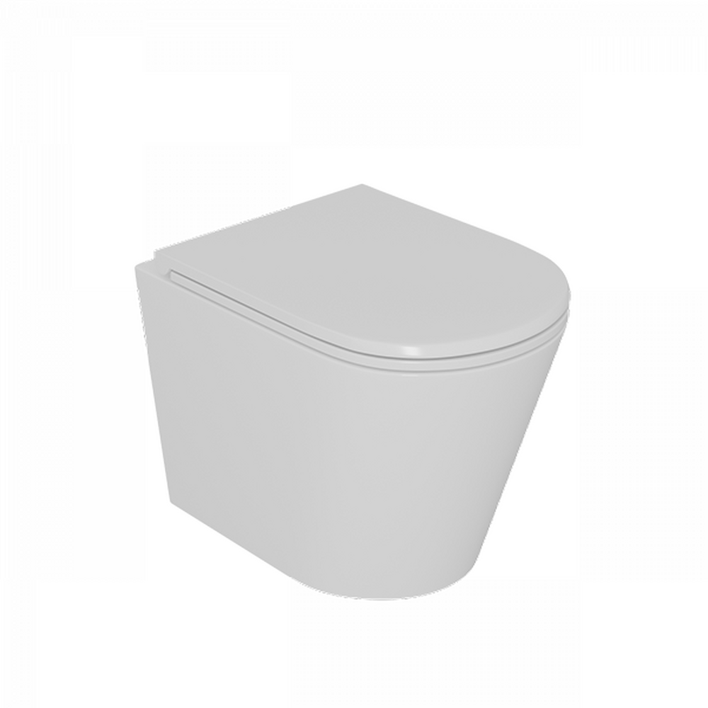 Унитаз подвесной безободковый D&K Venice DT1026016, 515*355*365мм, сиденье микролифт, белый