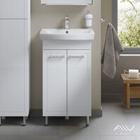 Тумба "VITTORIA - 50" под рак. Уют-50 белый Alavann