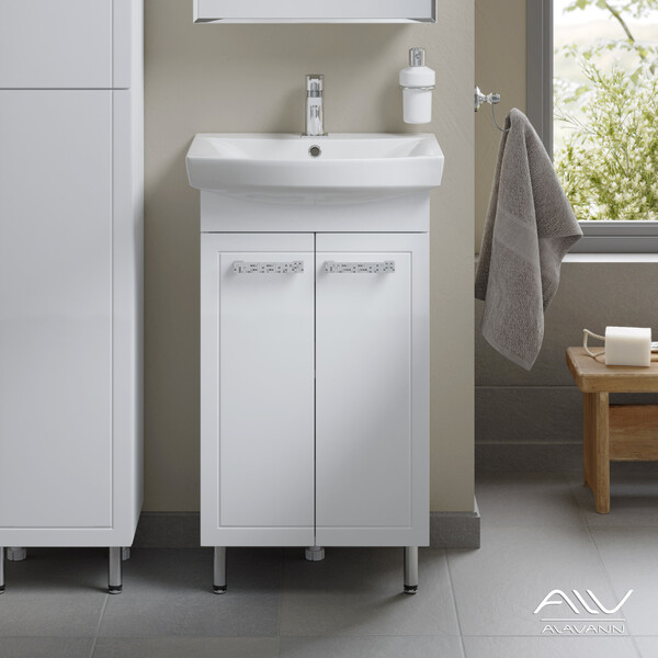 Тумба "VITTORIA - 50" под рак. Уют-50 белый Alavann