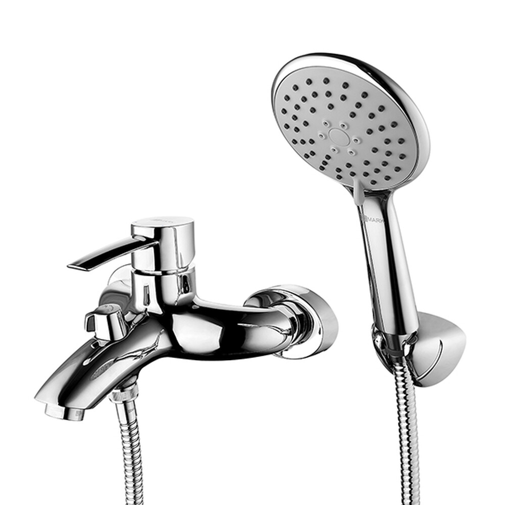 LM3254C Atlantiss Смеситель для ванны с коротким изливом, хром LEMARK