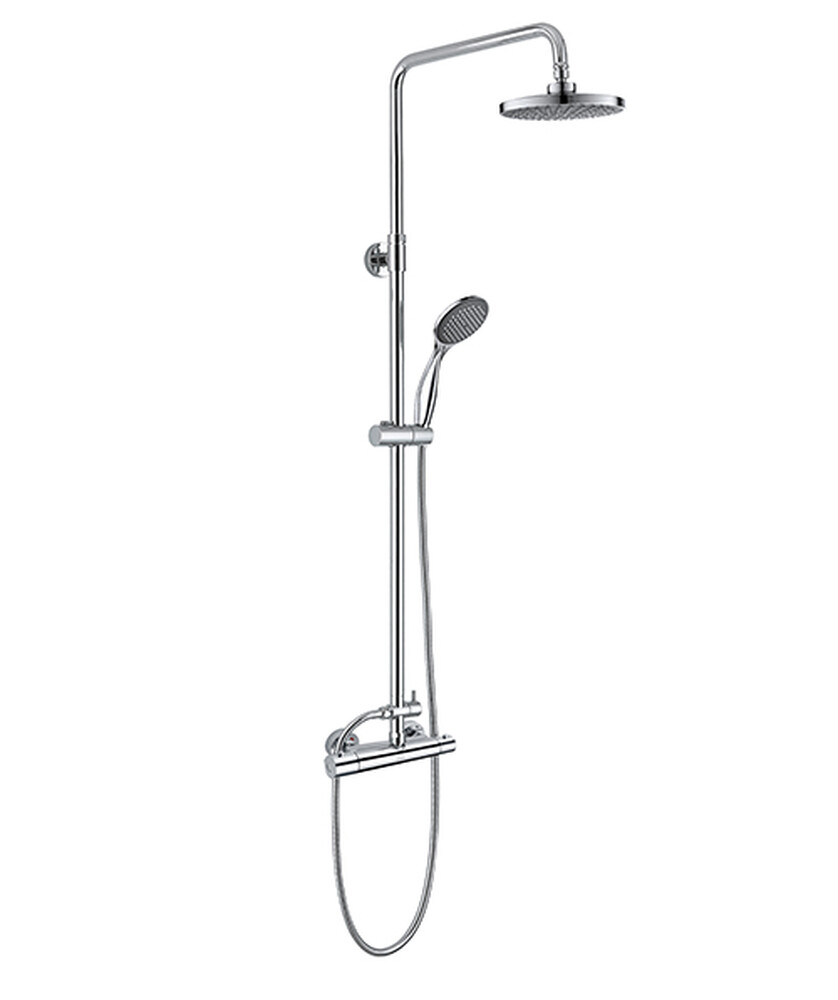 DA2153701B07  Душевая система термостатическая D&K ХРОМ