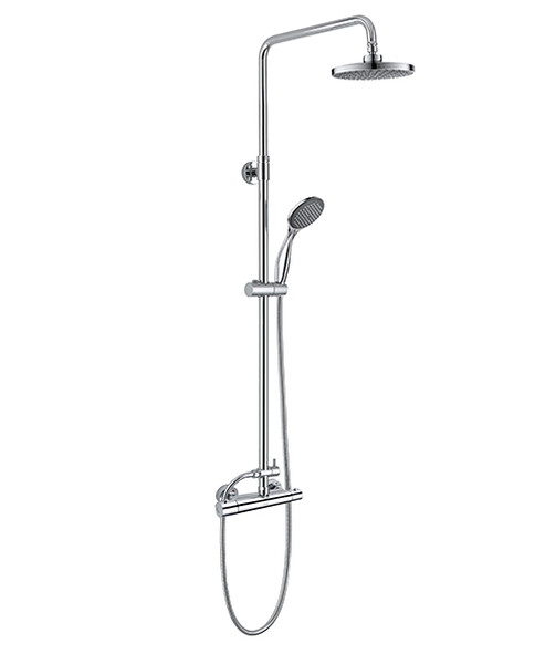 DA2153701B07  Душевая система термостатическая D&K ХРОМ