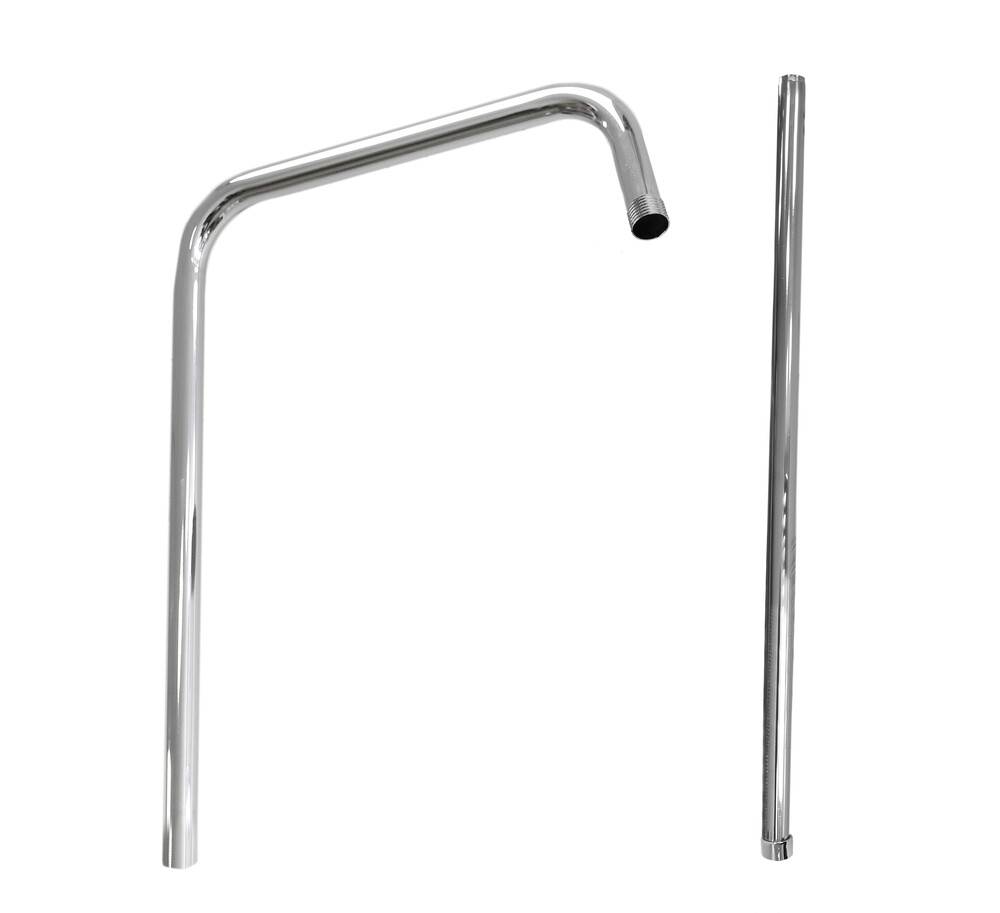 Душевая стойка DIABLO в сборе, 2 штанги (для смесителей 1301-ZC, 1303-ZC, 1304-ZC, 1305-ZC) Хром