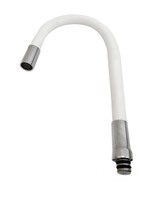 Гусак ГИБКИЙ для кухонного смесителя DIABLO  Белый