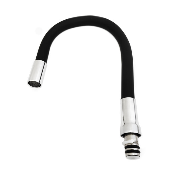 Гусак ГИБКИЙ для кухонного смесителя DIABLO  Чёрный