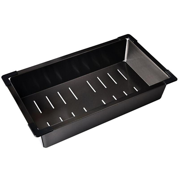 K30334B Коландер для кухонной мойки GERHANS нерж (графит) размер 34см х 21см х 7.8см   РАСПРОДАЖА