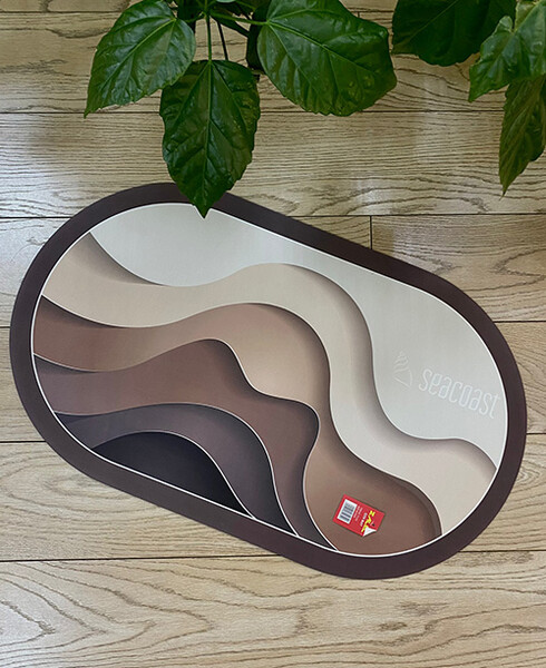 Коврик противоскользящий для ванной ZALEL 45х75 TY-010