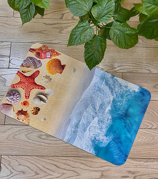 Коврик противоскользящий для ванной ZALEL 45х75 TY-347