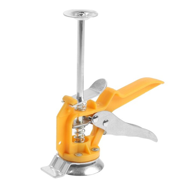 Регулятор высоты плитки ТУНДРА, пластиковая ручка, диапазон 10 - 95 мм   9257631